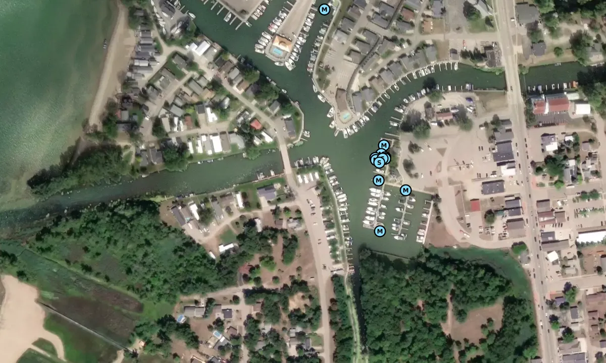 Satelite image of Mariners Cove Marina, LLC