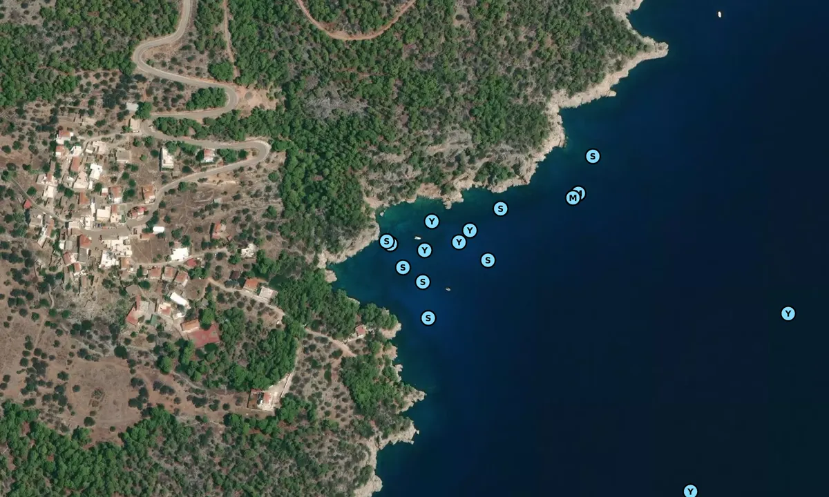 Satelite image of Mariza Beach North