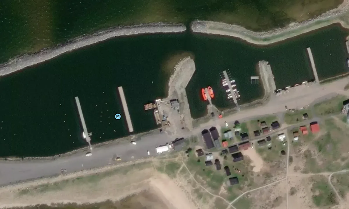 Satelite image of Marjaniemi Marina