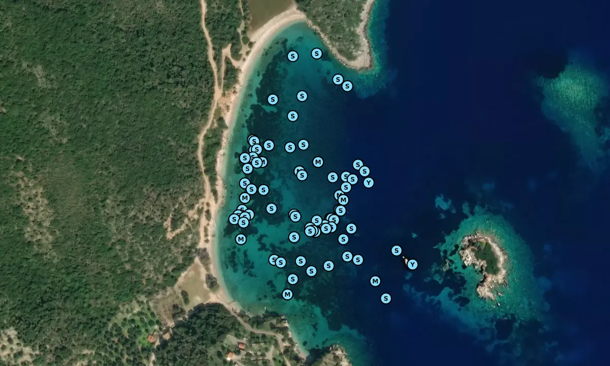 Satelite image of Marmagkas Bay