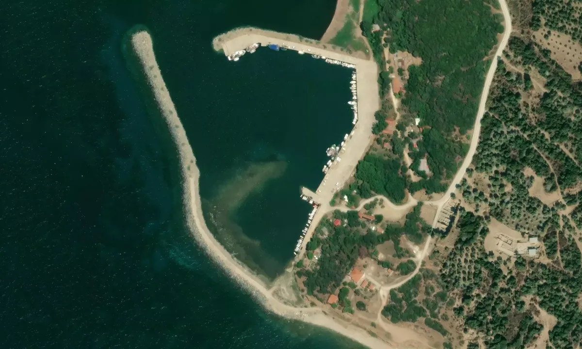 Satelite image of Maroneia