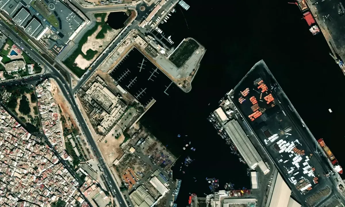 Satelite image of Marsa