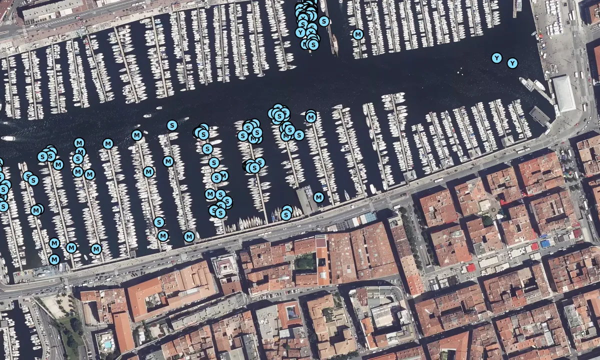 Satelite image of Marseille - SNM