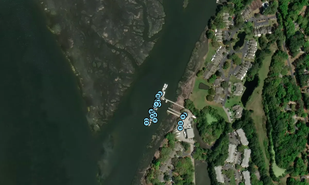 Satelite image of Marsh Harbor Boatyard