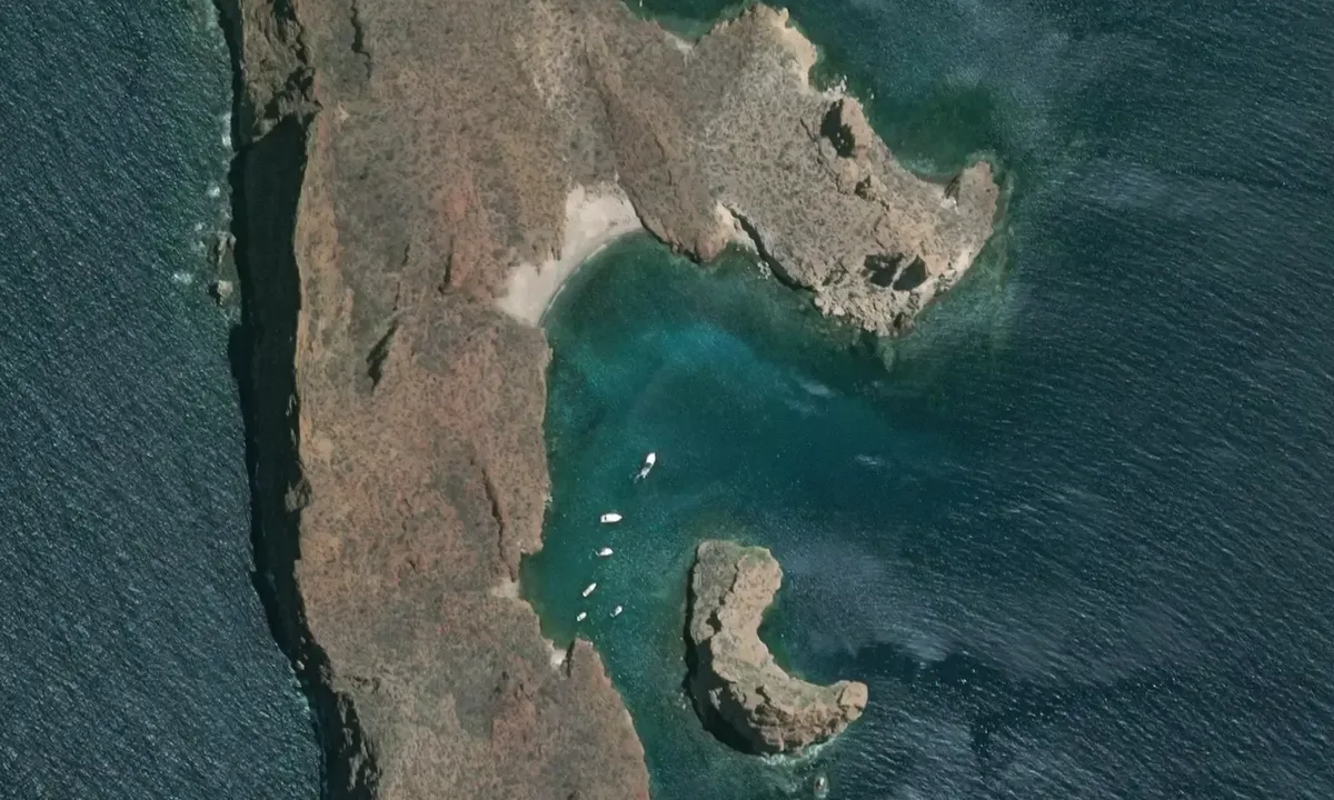 Satelite image of Martini Cove