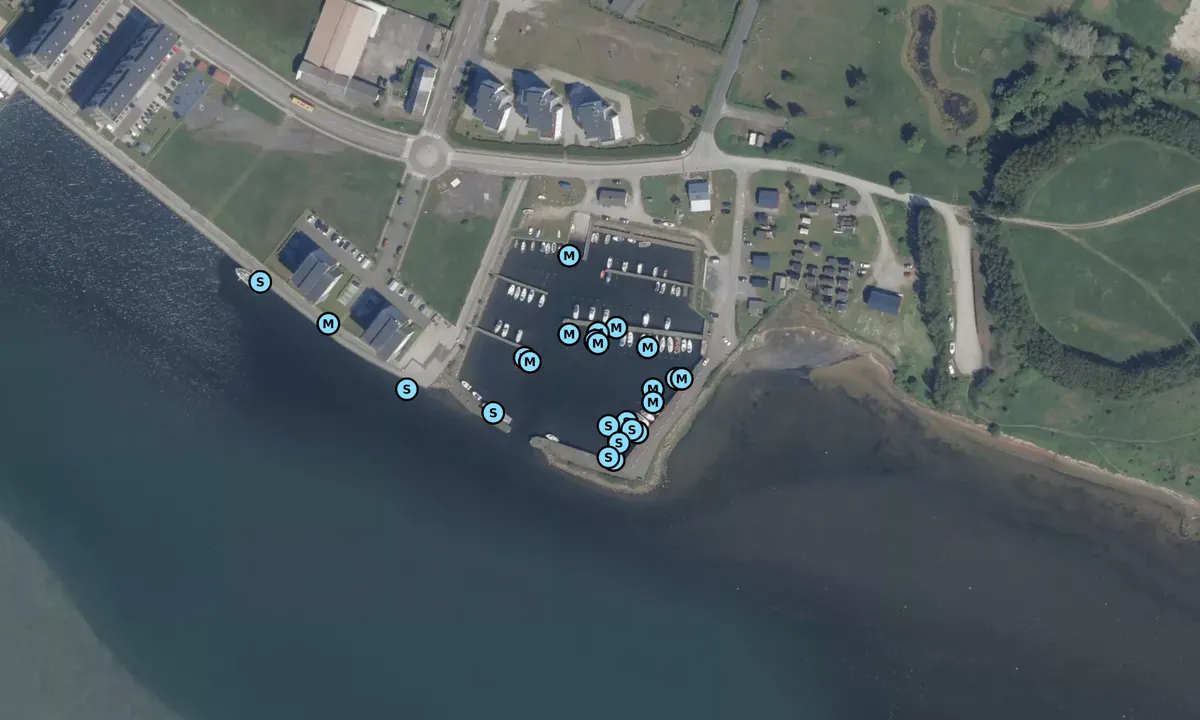 Satelite image of Masnedsund Havn