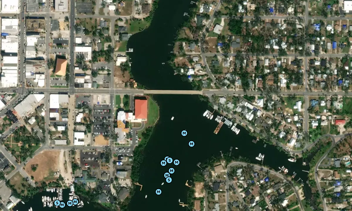 Satelite image of Massalina Bayou