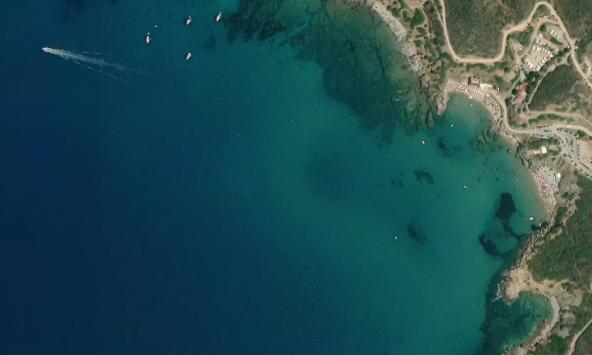 Flyfoto av Masua