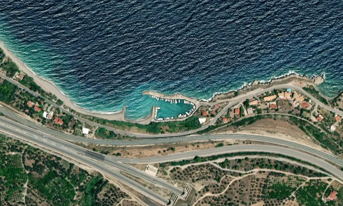 Satelite image of Μαύρα Λιθάρια