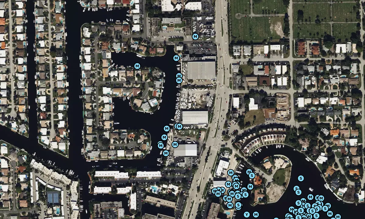 Satelite image of McCulloch Marine