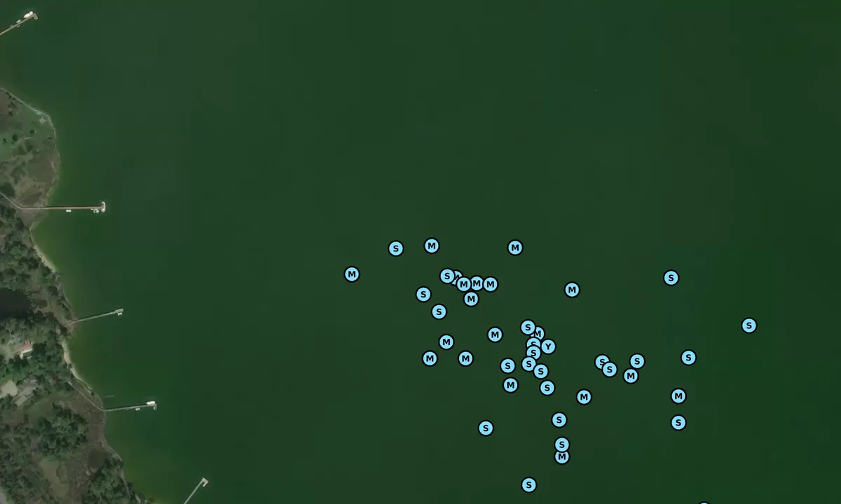 Satelite image of McKeil Point Cove