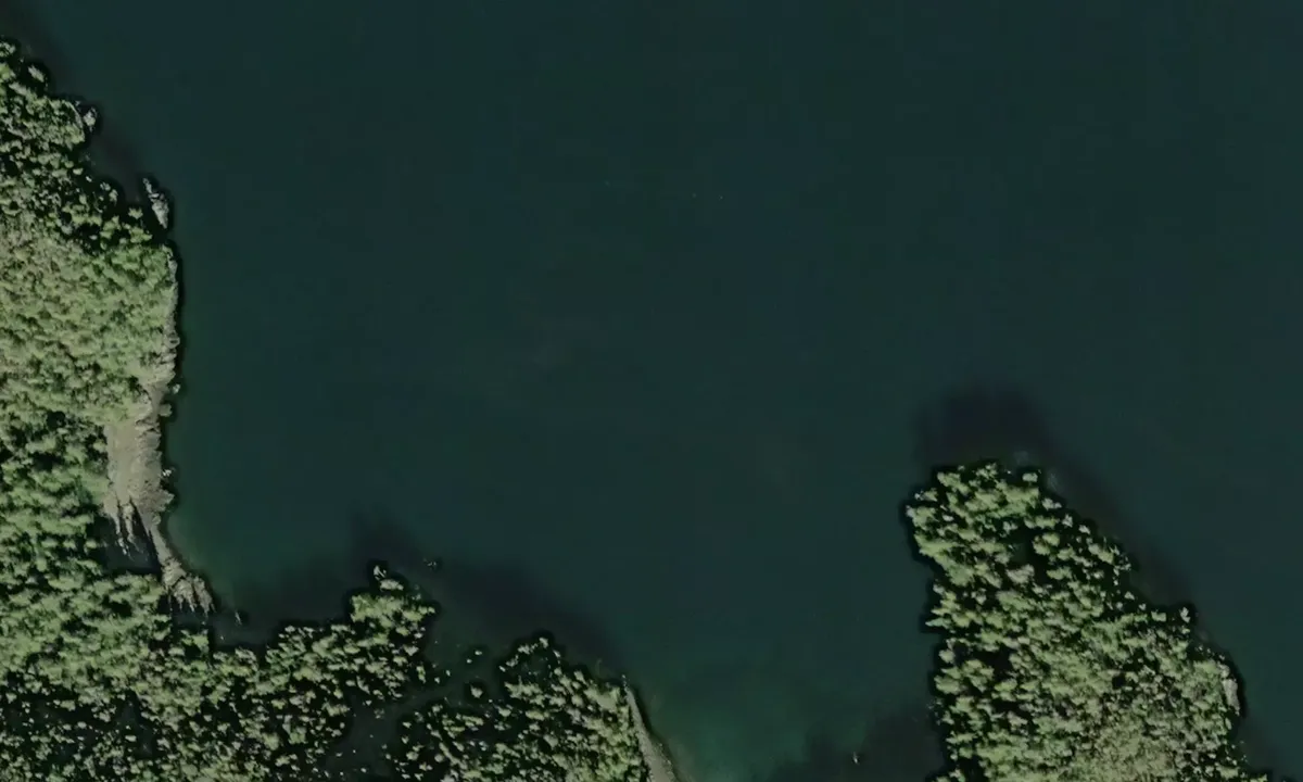 Satelite image of McLean Arm
