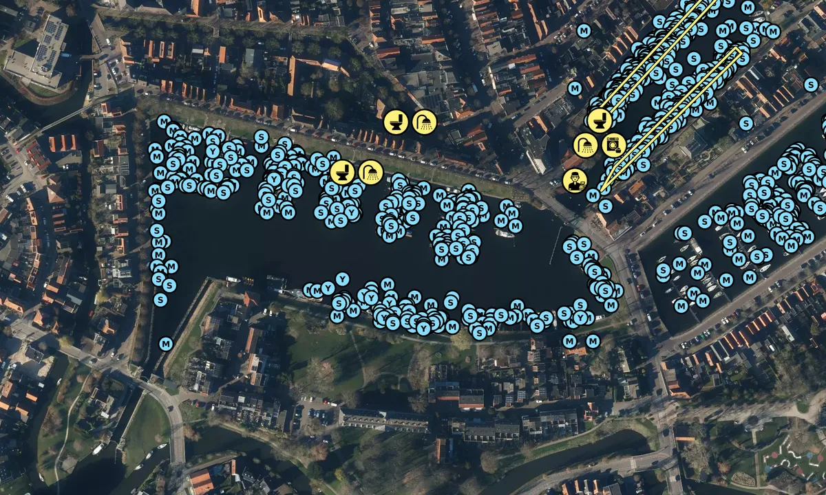 Satelite image of Medemblik - Westerhaven