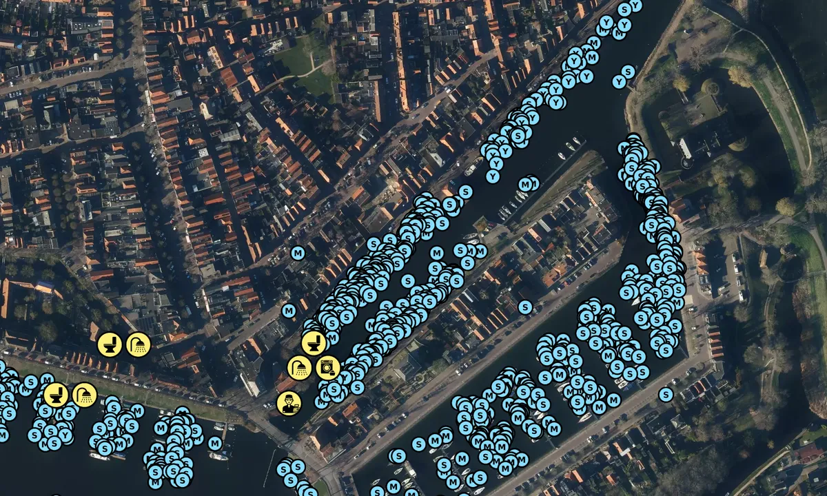 Satelite image of Medenblik - Oosterhaven