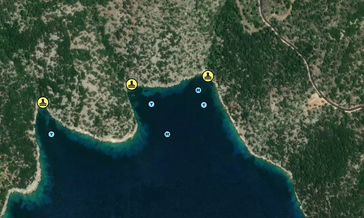 Satelite image of Meganisi