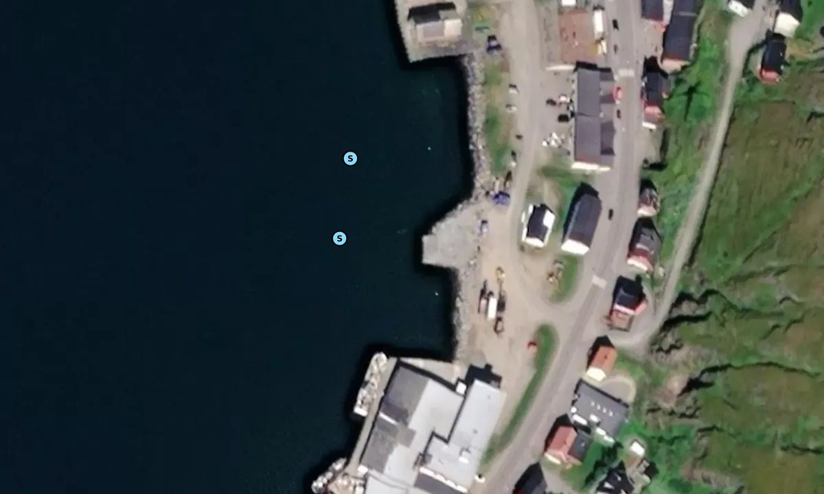 Satelite image of Mehamn