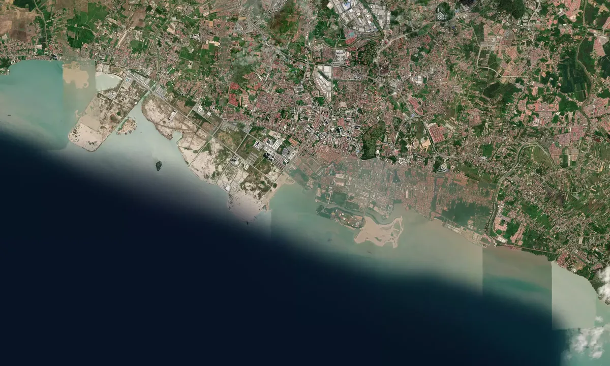 Flyfoto av Melaka Marina / Malacca Marina