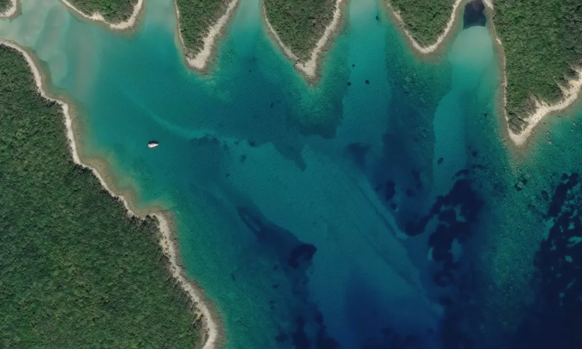 Flyfoto av Meli - Cres