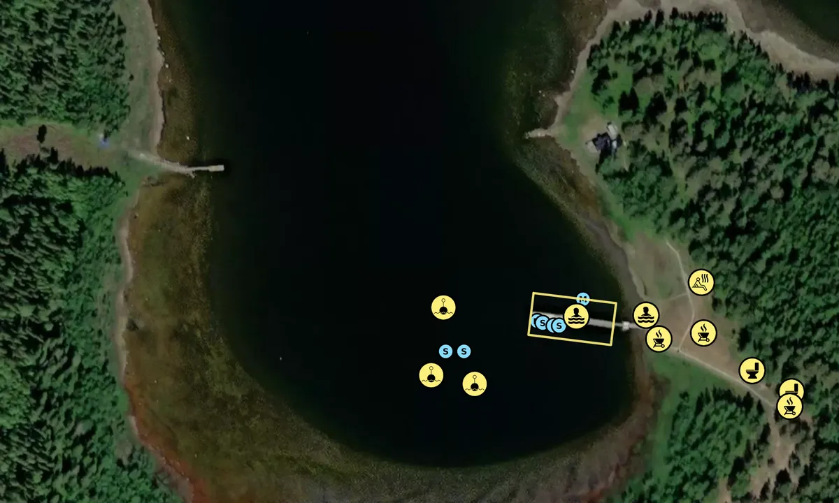 Satelite image of Mellerston