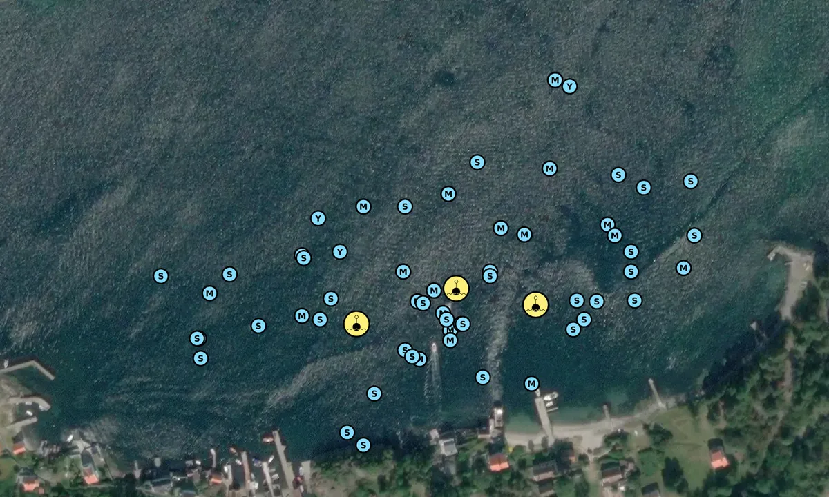Satelite image of Merdø