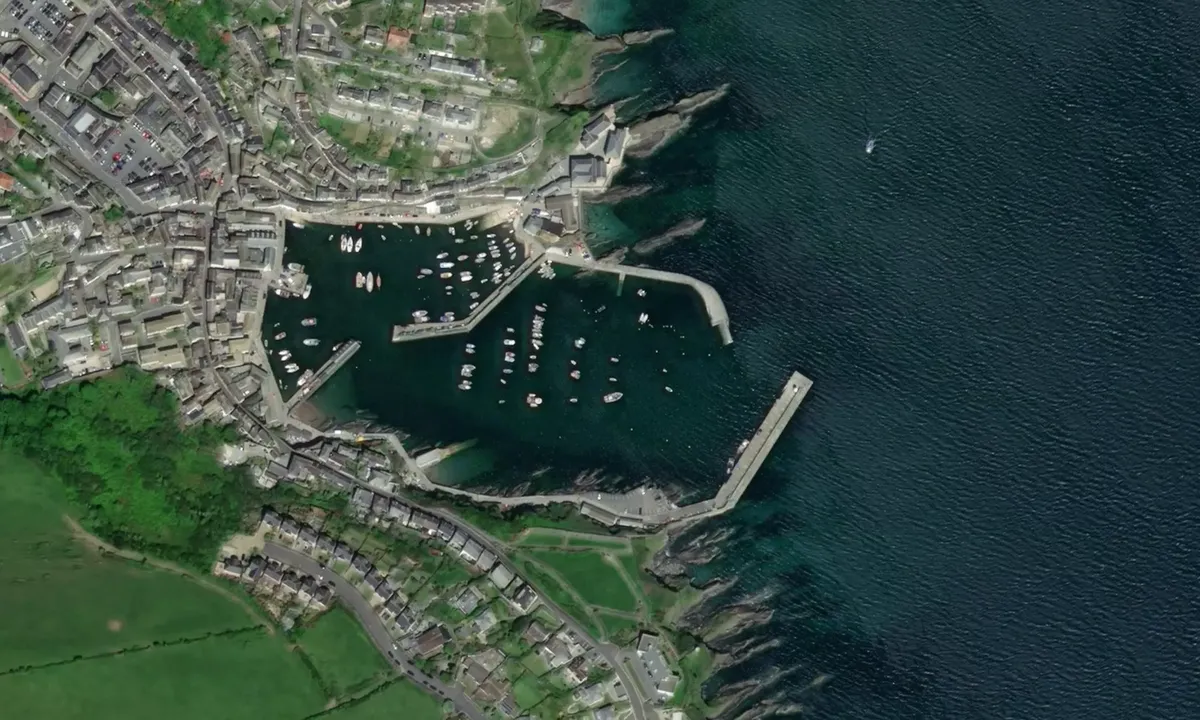 Flyfoto av Mevagissey Harbour