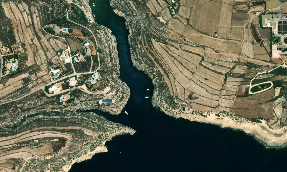 Satelite image of Mgart Ix-Xini