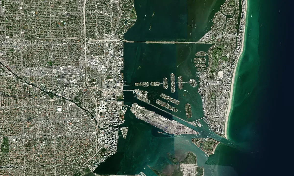 Flyfoto av Miami Yacht Club