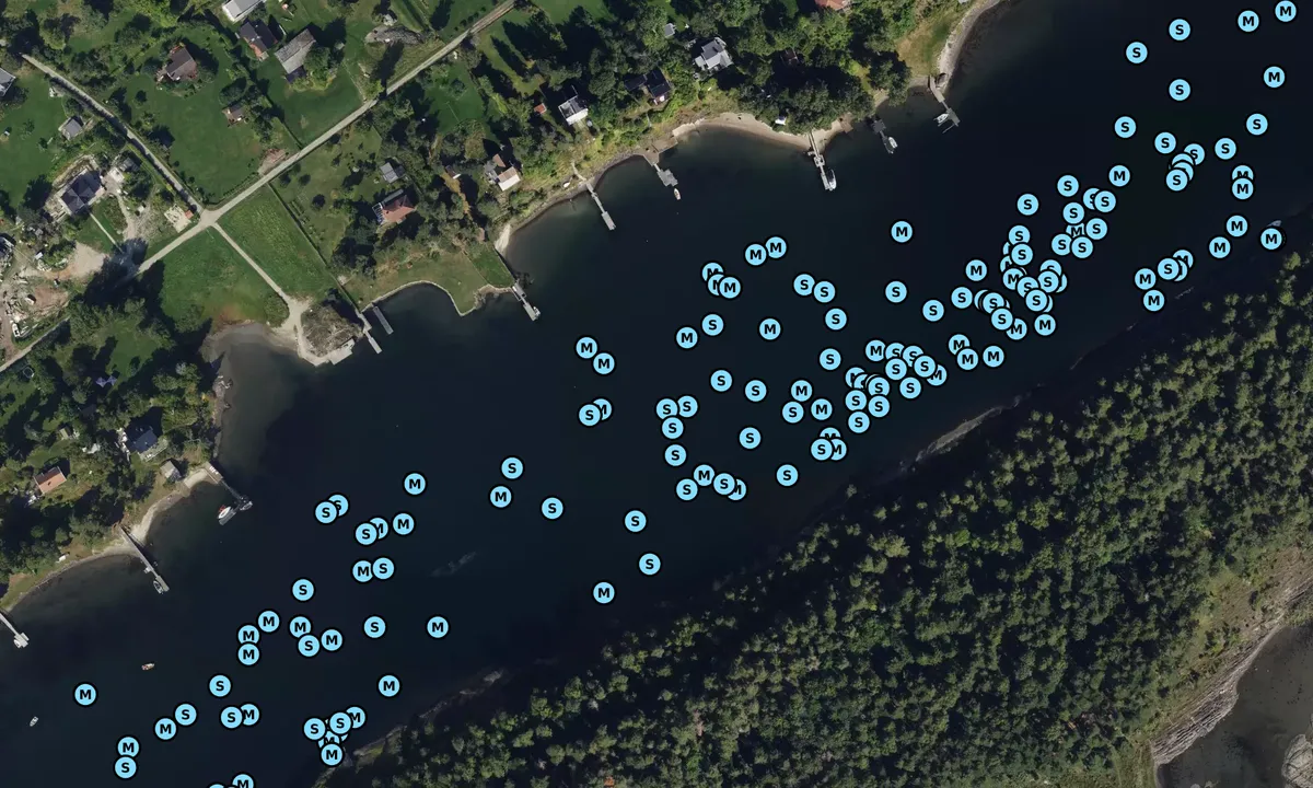 Satelite image of Middagsbukta