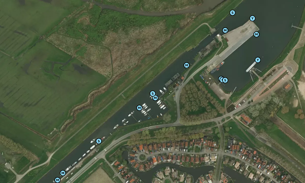 Satelite image of Middelharnis Marina
