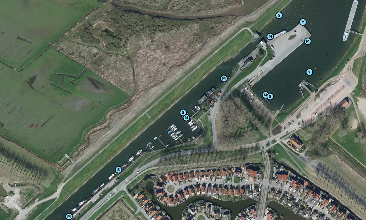 Satelite image of Middelharnis Marina