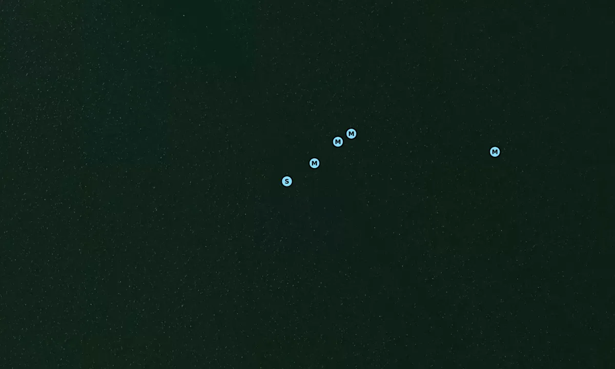 Satelite image of Middle Wolf Bay