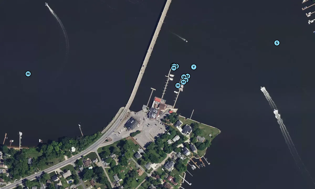 Satelite image of Mike's Crab House