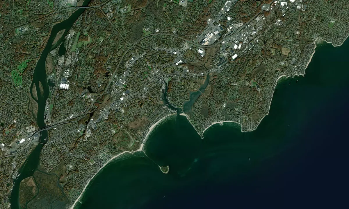 Flyfoto av Milford Yacht Club - New Haven