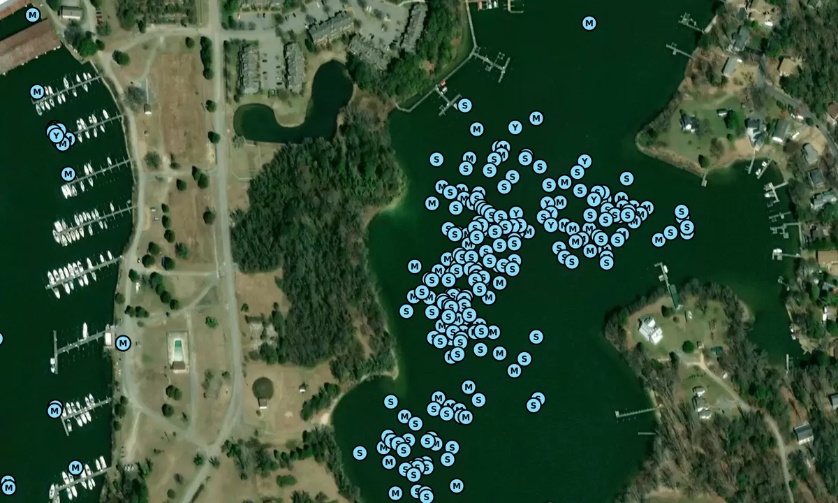 Satelite image of Mill Creek - 1 - Solomons
