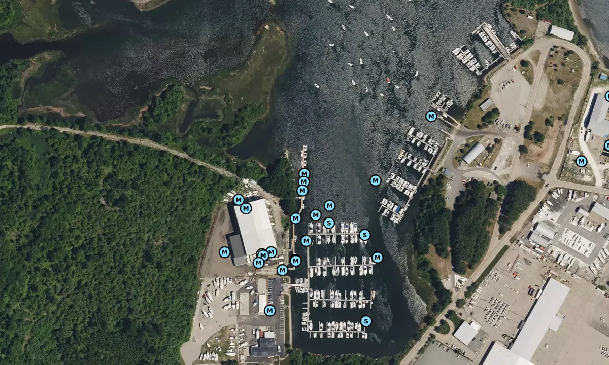 Satelite image of Mill Creek Marine