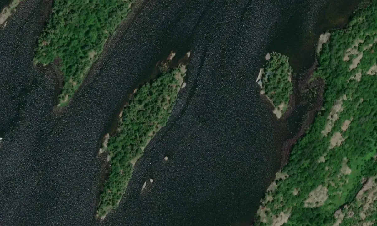Satelite image of Mill Lake - 2