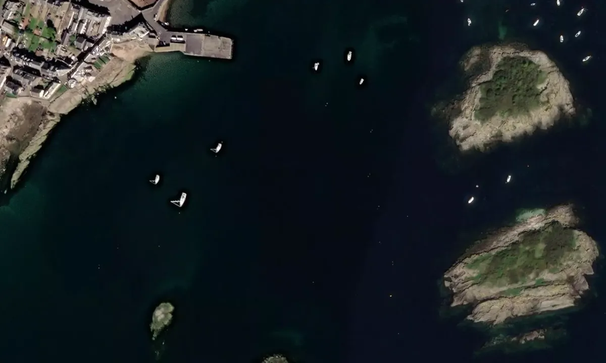 Flyfoto av Millport