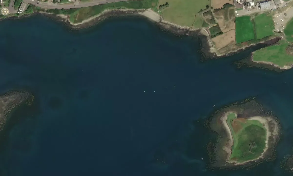 Flyfoto av Miname Island