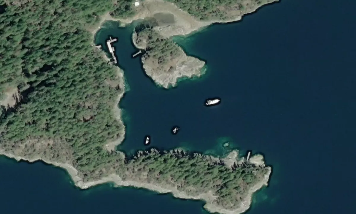Flyfoto av Mink Island (South)