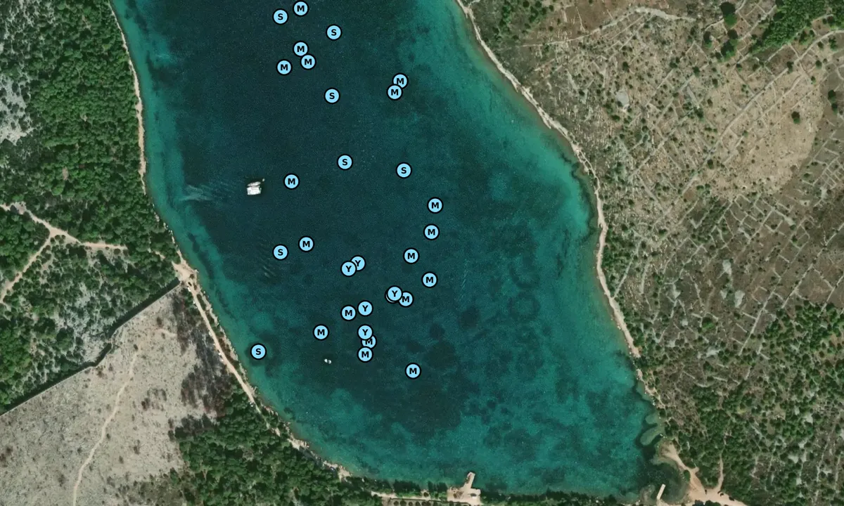 Satelite image of Mirine/ The wall of Ostrica