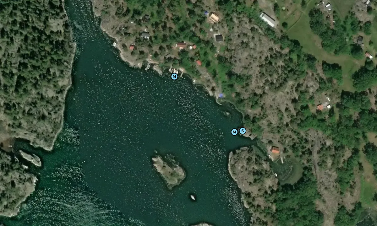 Satelite image of Missjö Konungskär