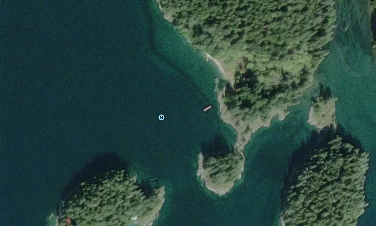 Satelite image of Mist Islets