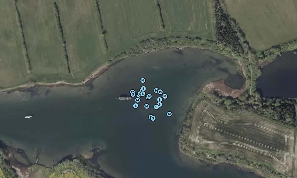 Satelite image of Mjels Vig