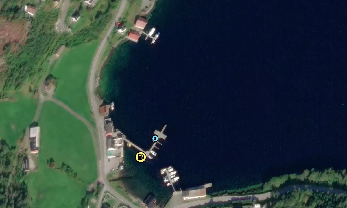 Satelite image of Mjosundet