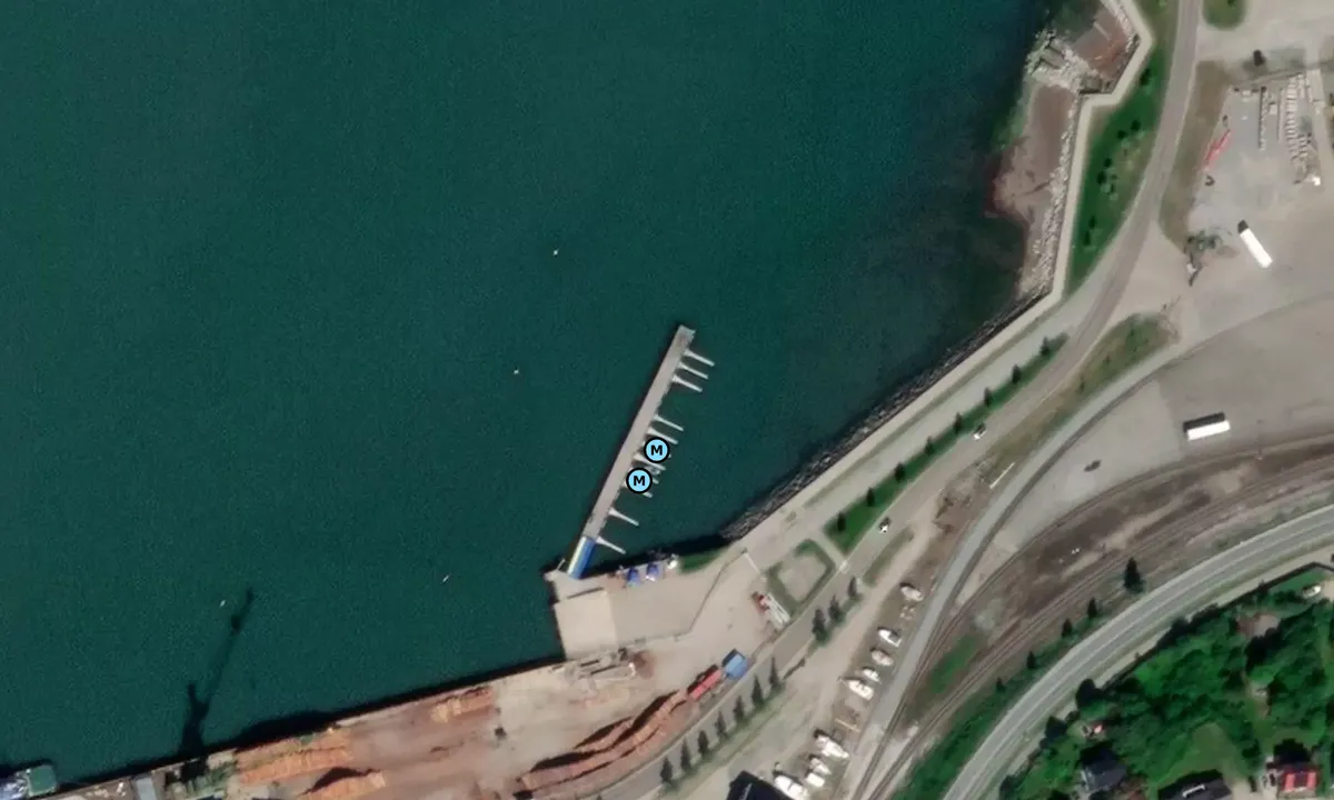 Satelite image of Mo i Rana Gjeste- og Fritidshavn