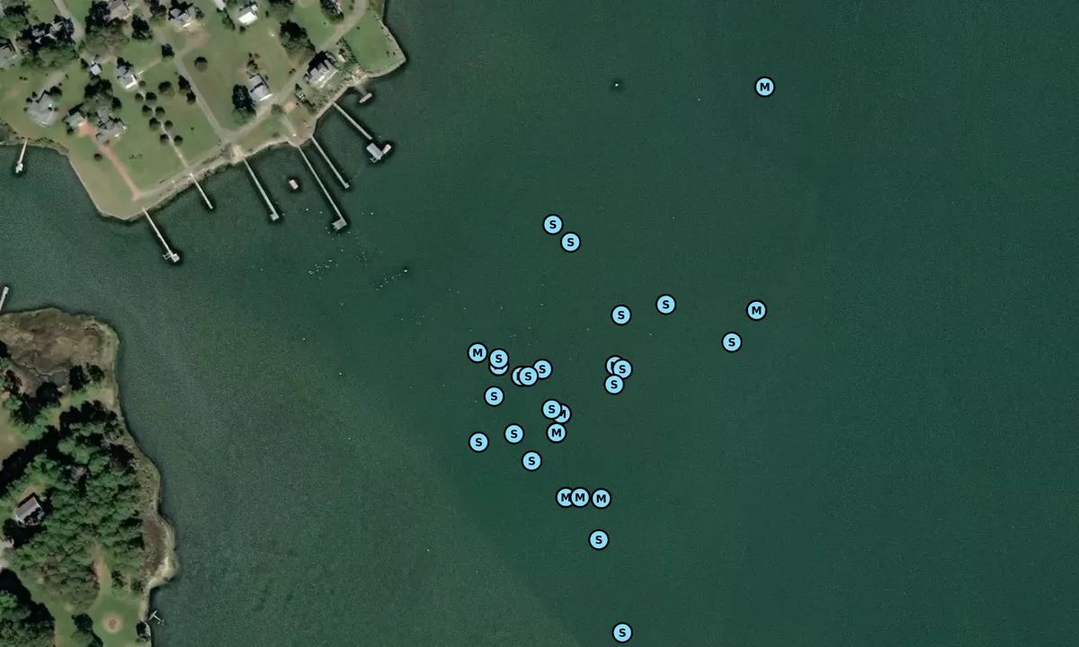 Satelite image of Mobjack