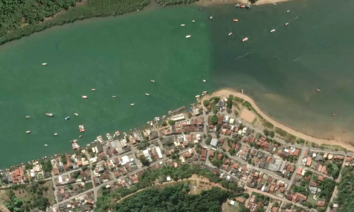 Satelite image of Mocambo