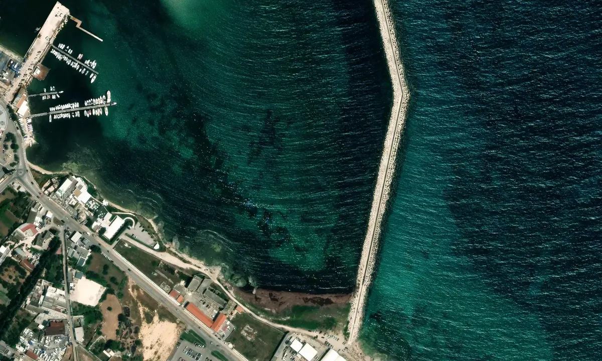 Satelite image of Mola di Bari