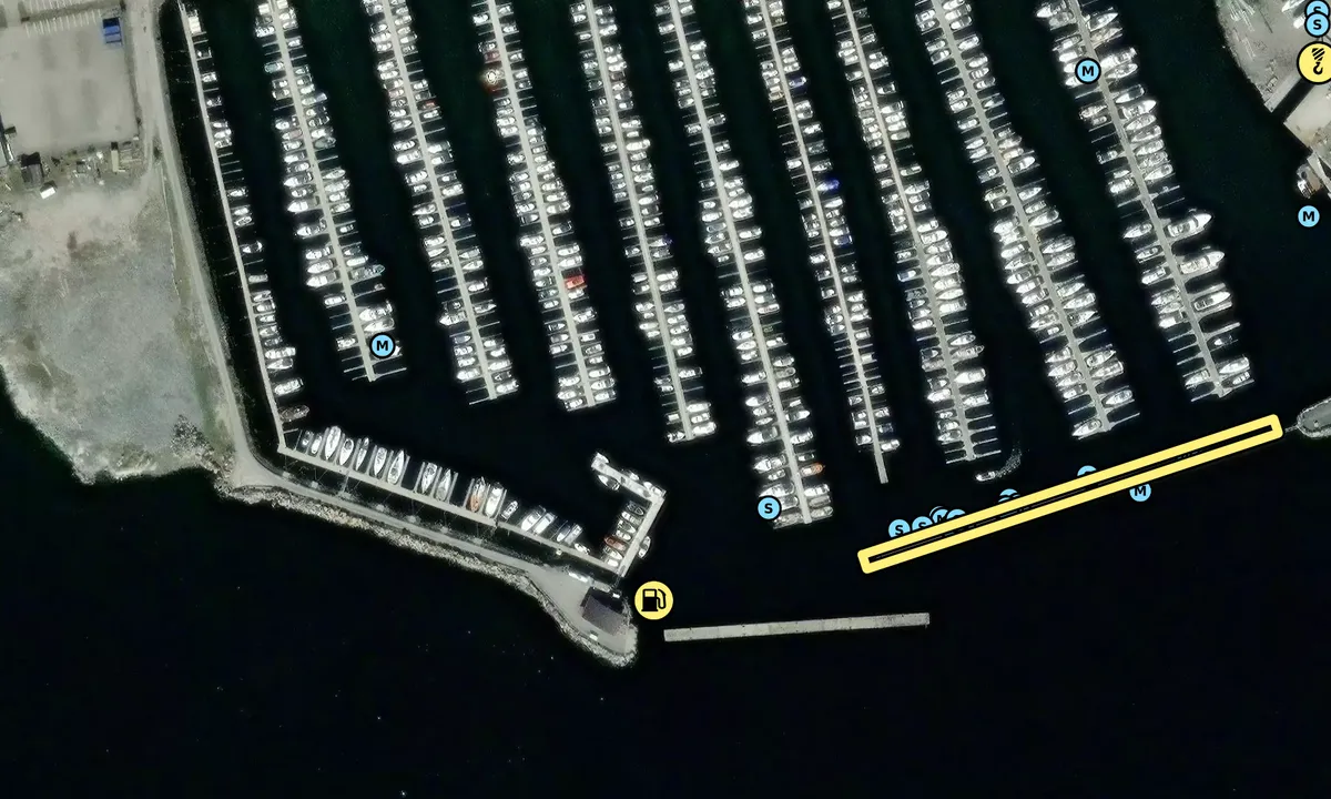 Satelite image of Molde Marina