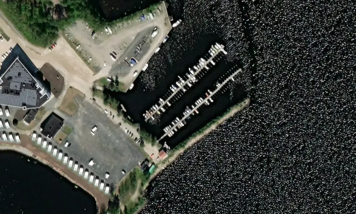 Satelite image of Möllärin pienvenesatama